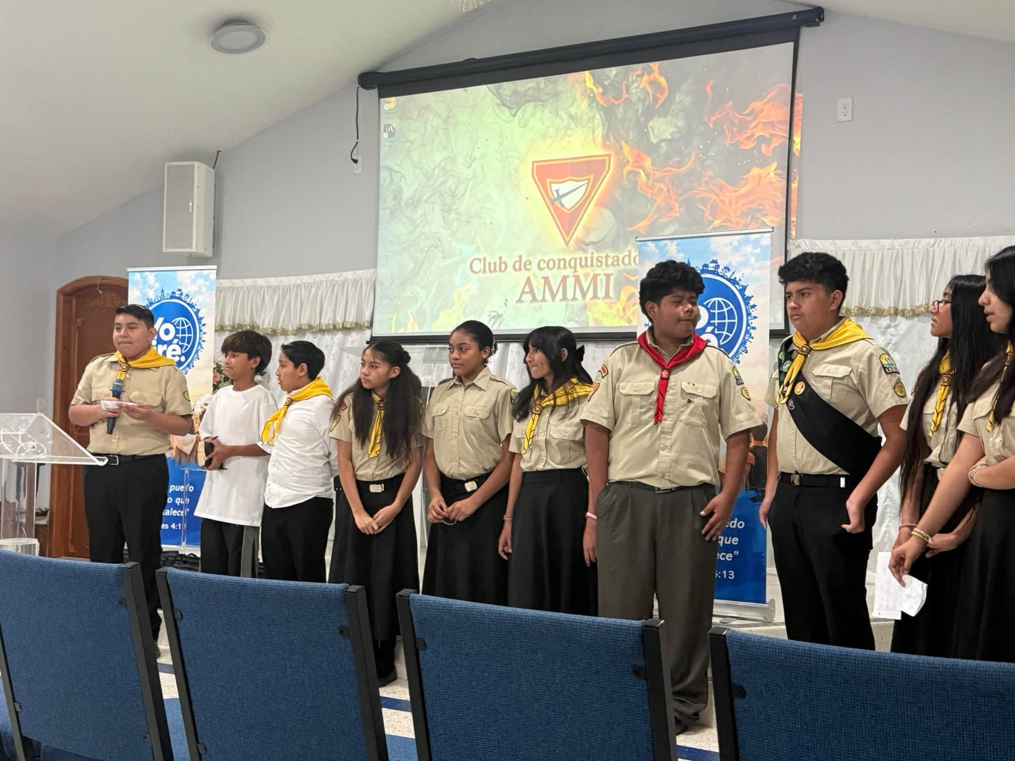 Club de Conquistadores Ammi lidera la Sociedad de Jóvenes en el Día Mundial del Conquistador gm ammi 007