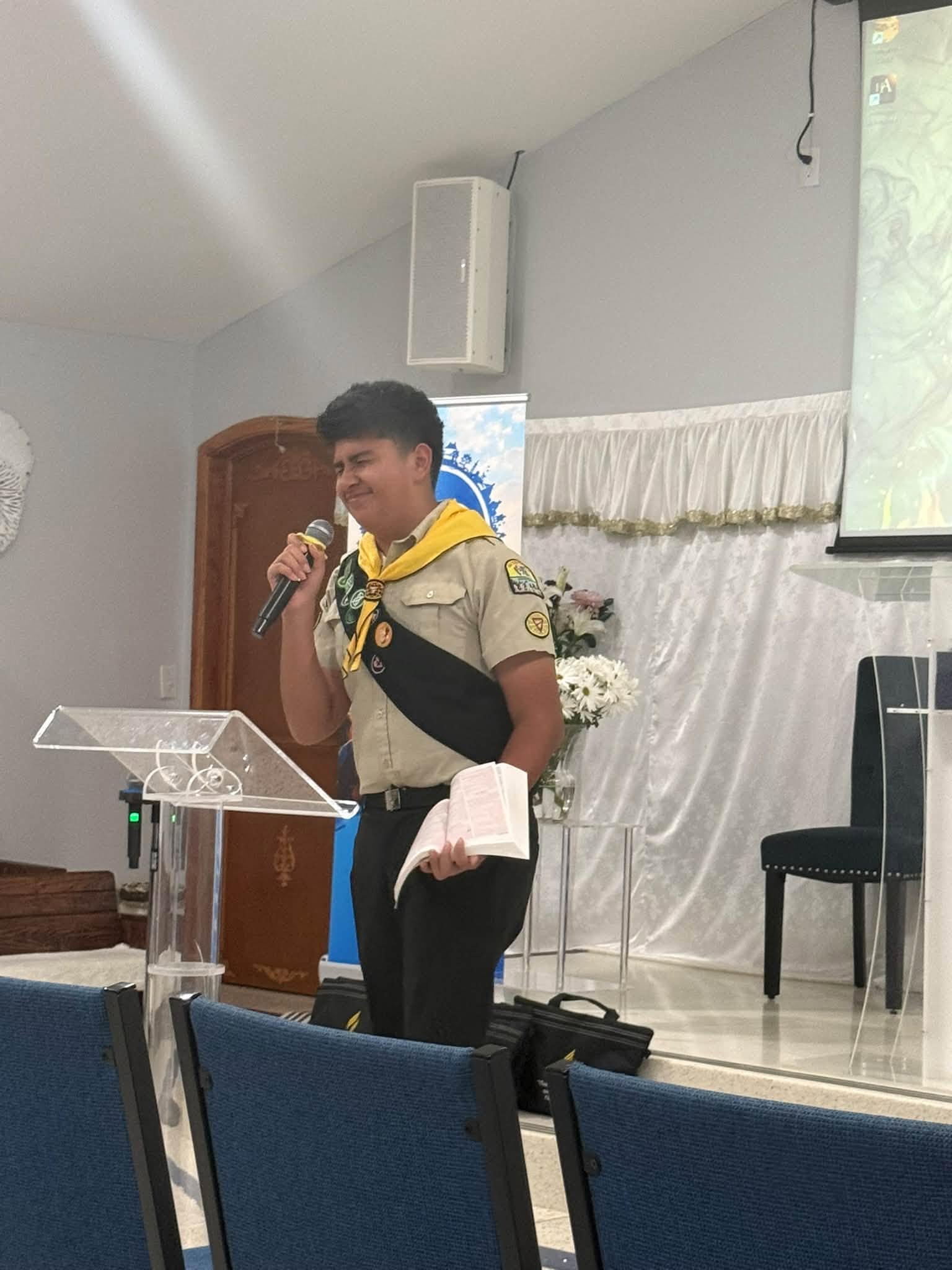 Club de Conquistadores Ammi lidera la Sociedad de Jóvenes en el Día Mundial del Conquistador gm ammi 010